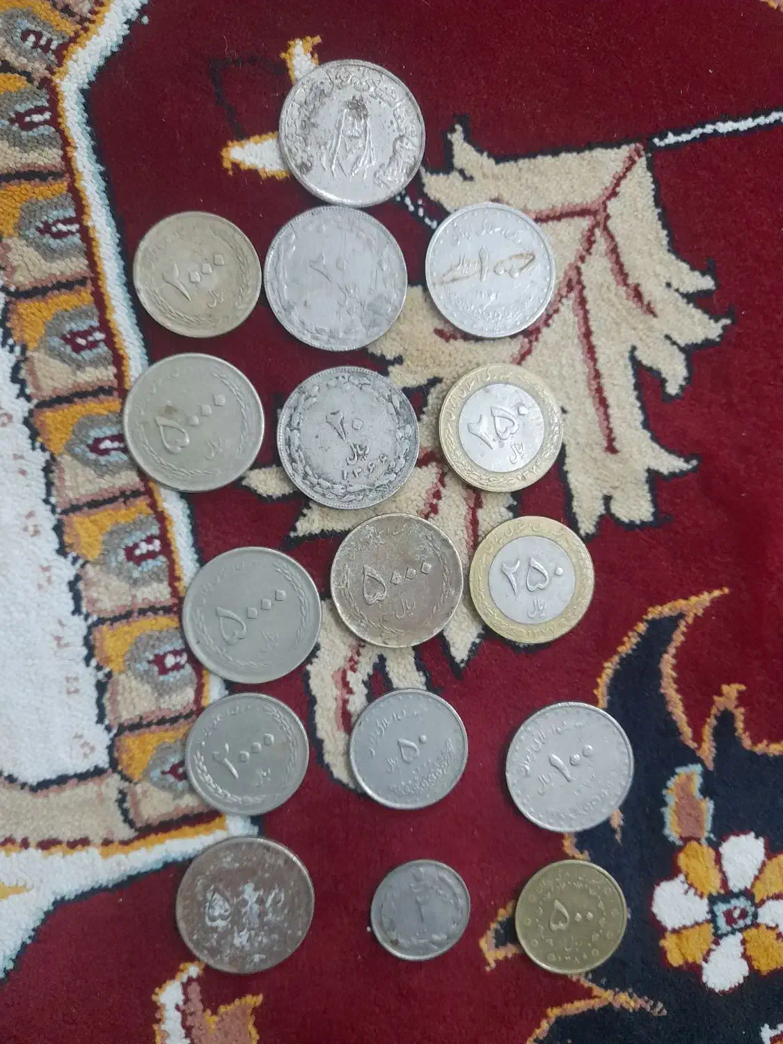 سکه قدیمی|کلکسیون سکه، تمبر، اسکناس|تبریز, |دیوار