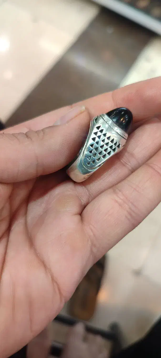 انگشتر نقره دست ساز|جواهرات|مشهد, پایین خیابان|دیوار