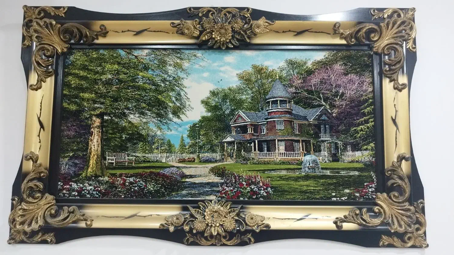 تابلوفرش بسیار تمیز ۷۲×۱۲۰|تابلو فرش|اهواز, فاز ۲ پادادشهر|دیوار