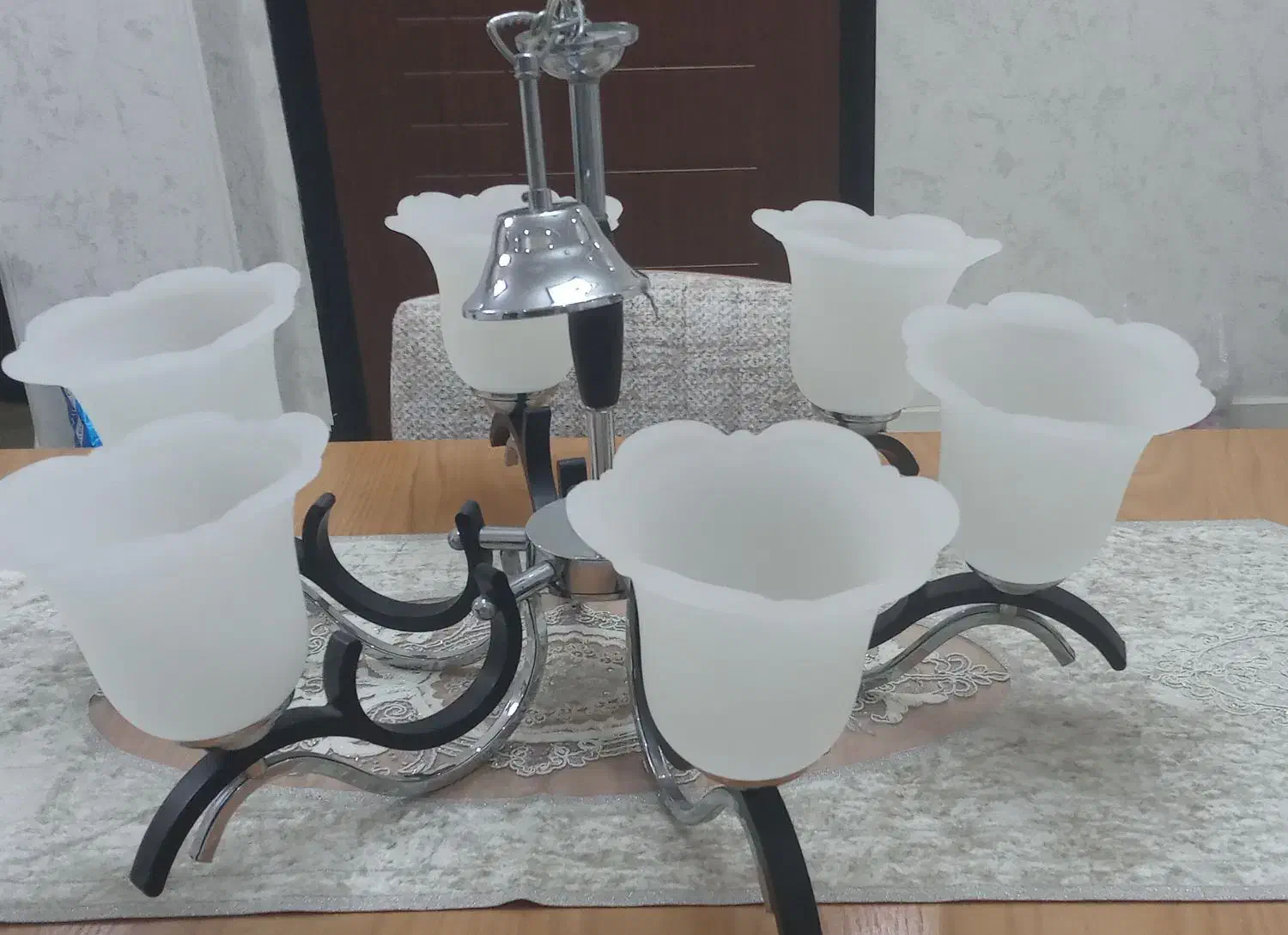 لوستر|لوستر و چراغ آویز|اندیشه, شهرک مریم|دیوار