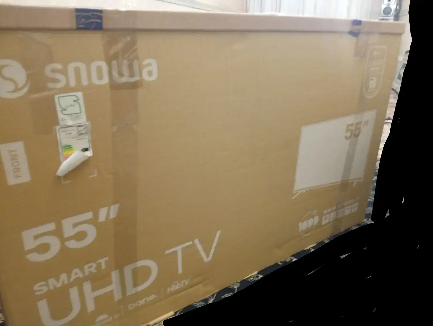 تلویزون اسنوا ۵۵اینج فورکی فول در حد کاملا نو نو|تلویزیون و پروژکتور|پاکدشت, پاکدشت (مامازند)|دیوار