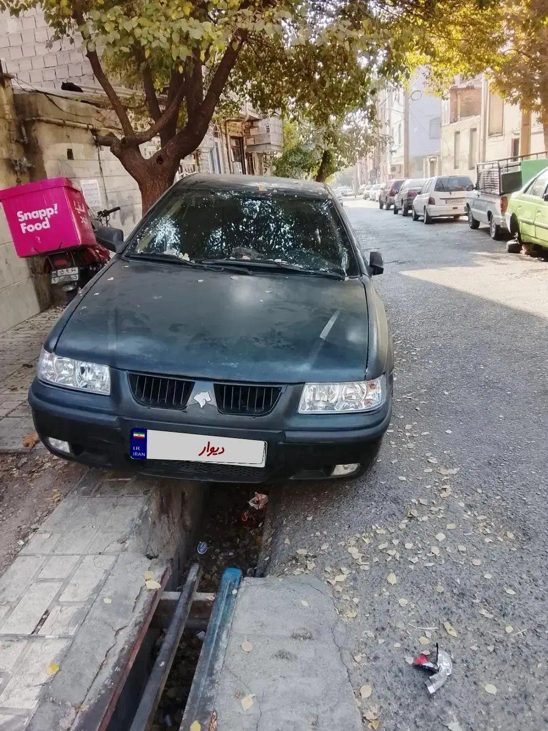 سمند مشکی ۸۱|خودرو سواری و وانت|تهران, خاک سفید|دیوار