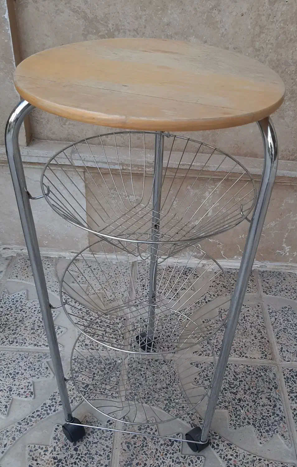 سبد سیب زمینی و پیاز|ظروف نگهدارنده، پلاستیکی، یک‌بارمصرف|تاکستان, |دیوار