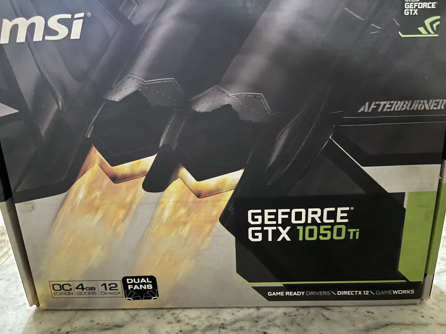 کارت گرافیک GTX 1050 ti oc msi|قطعات و لوازم جانبی رایانه|اسلام‌شهر, شهرک انبیا|دیوار