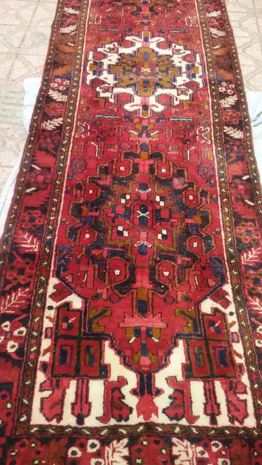 فرش کناره دستبافت|فرش|اهر, |دیوار