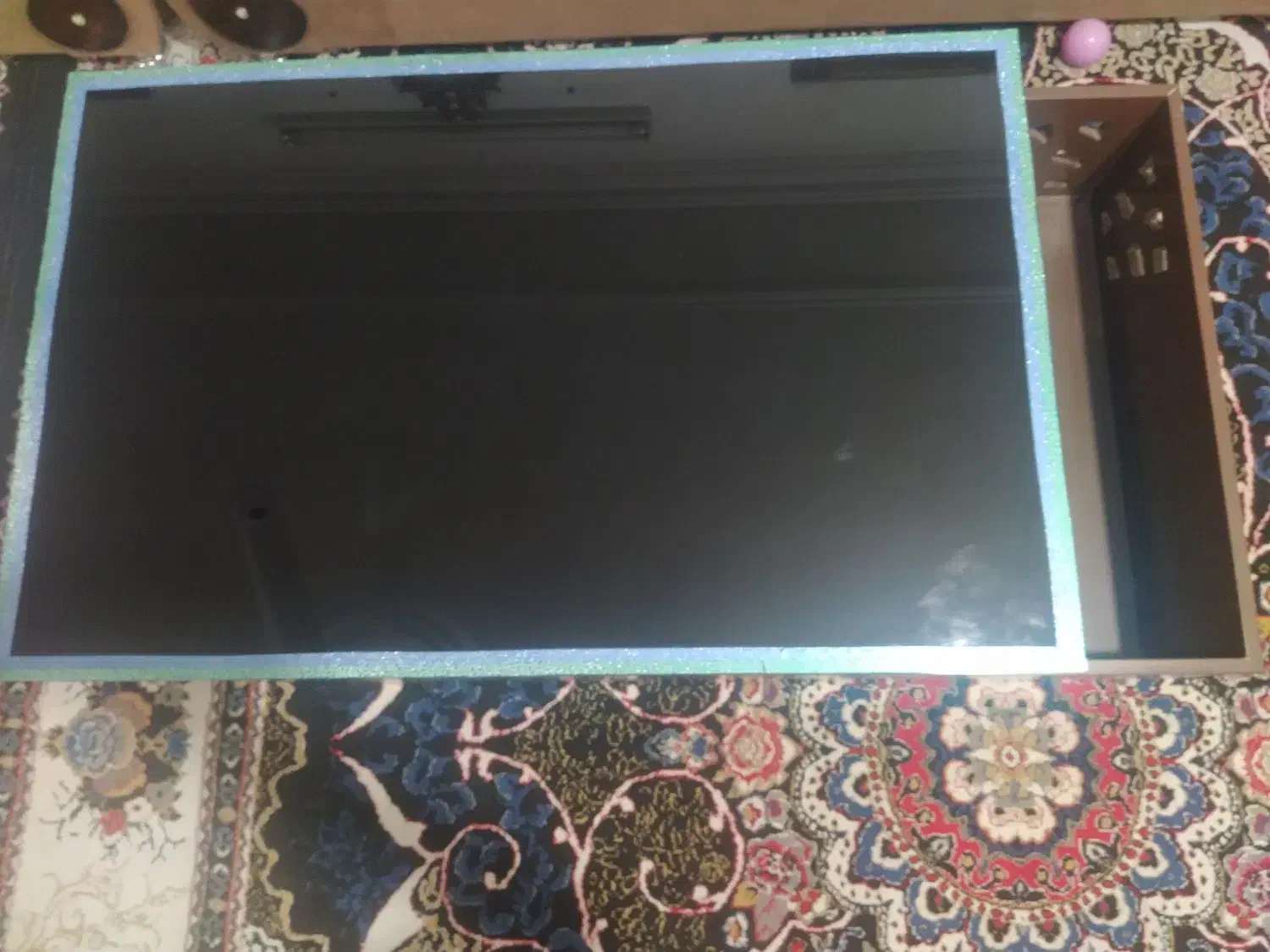 میز جلو مبلی تمام چوب روس|مبلمان خانگی و میز عسلی|دلند, |دیوار