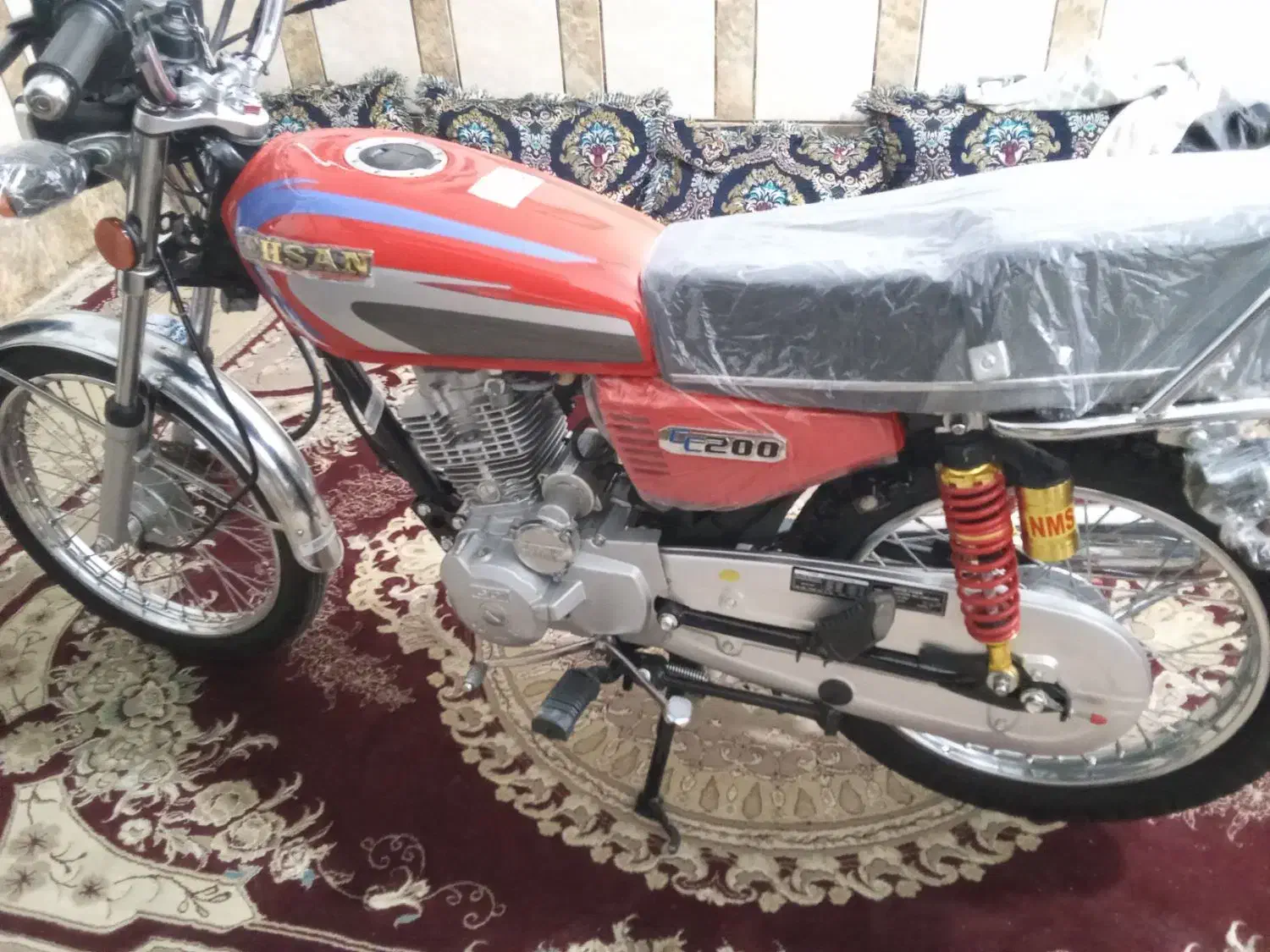 موتور احسان 200مدارک کامل|موتورسیکلت|بندرعباس, |دیوار