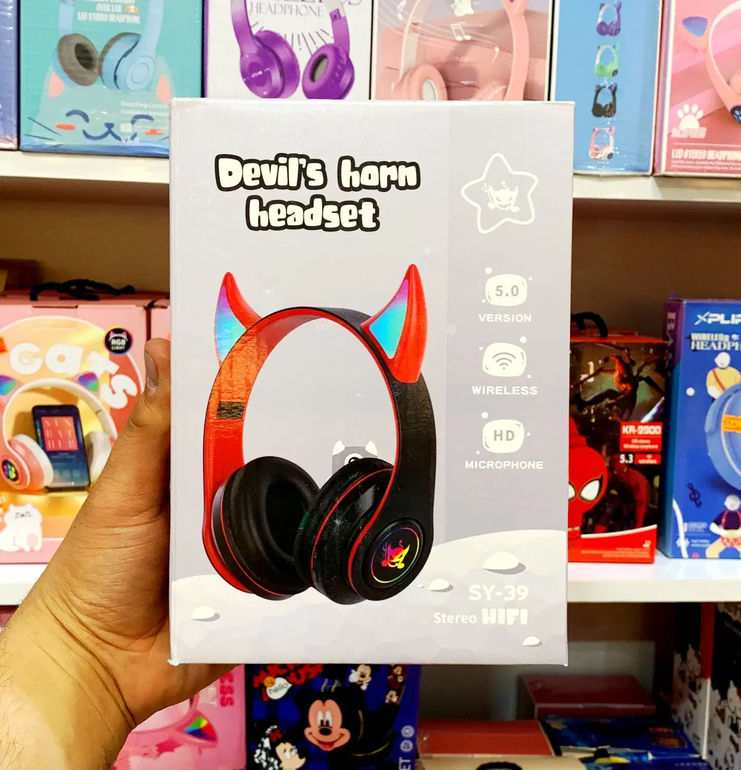 هدفون گربه ای بلوتوثی اورجینال مدل SY39|لوازم جانبی موبایل و تبلت|کرج, گوهردشت|دیوار