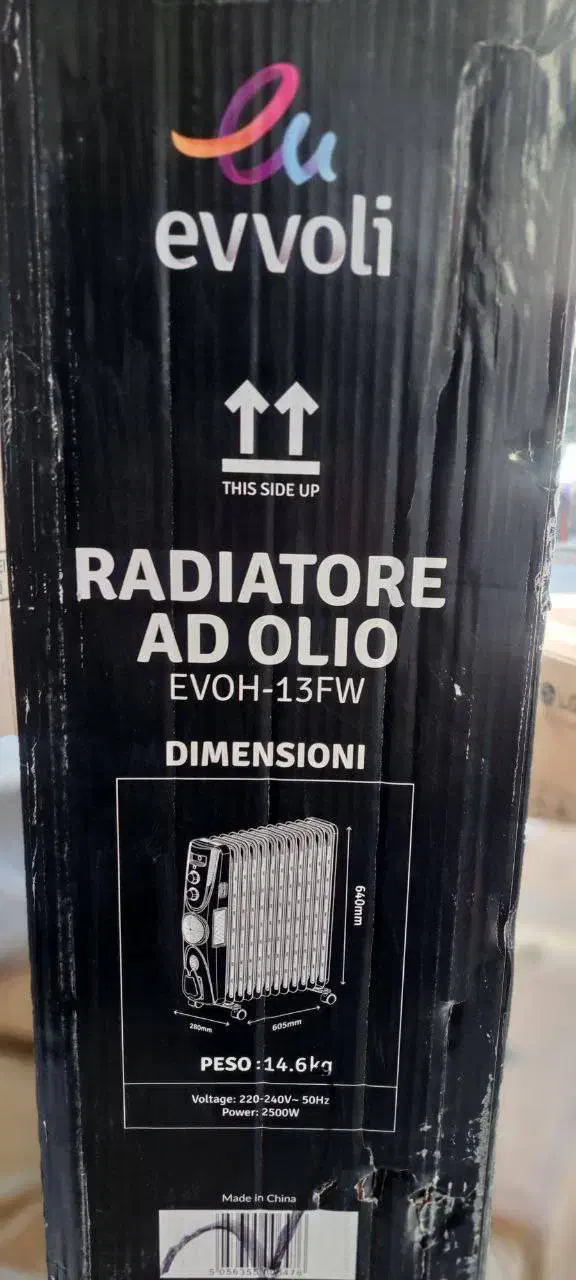 رادیاتور برقی ایوولی|آبگرمکن، پکیج، شوفاژ|سراوان, |دیوار