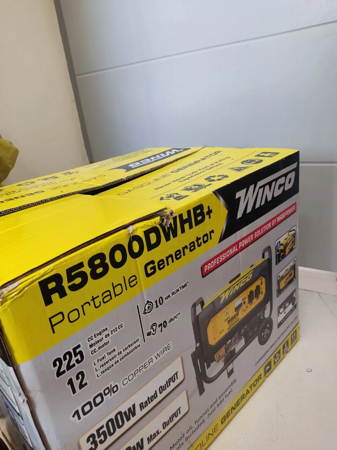 اجاره موتور برق وینکو winco با ظرفیت ۳.۵ کیلووات|کوهنوردی و کمپینگ|تهران, دانشگاه شریف|دیوار