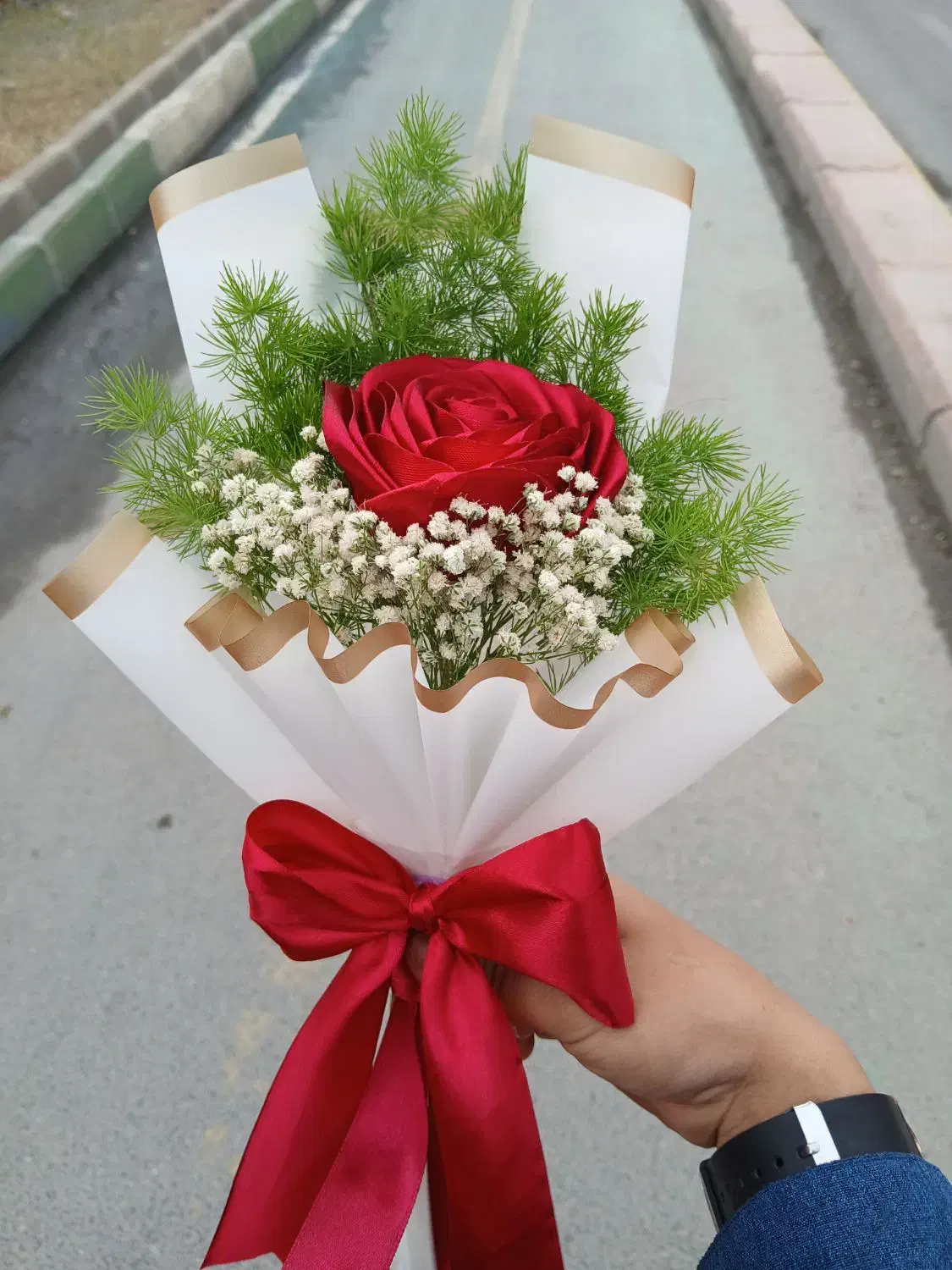 گل روبانی|گل مصنوعی|اراک, |دیوار