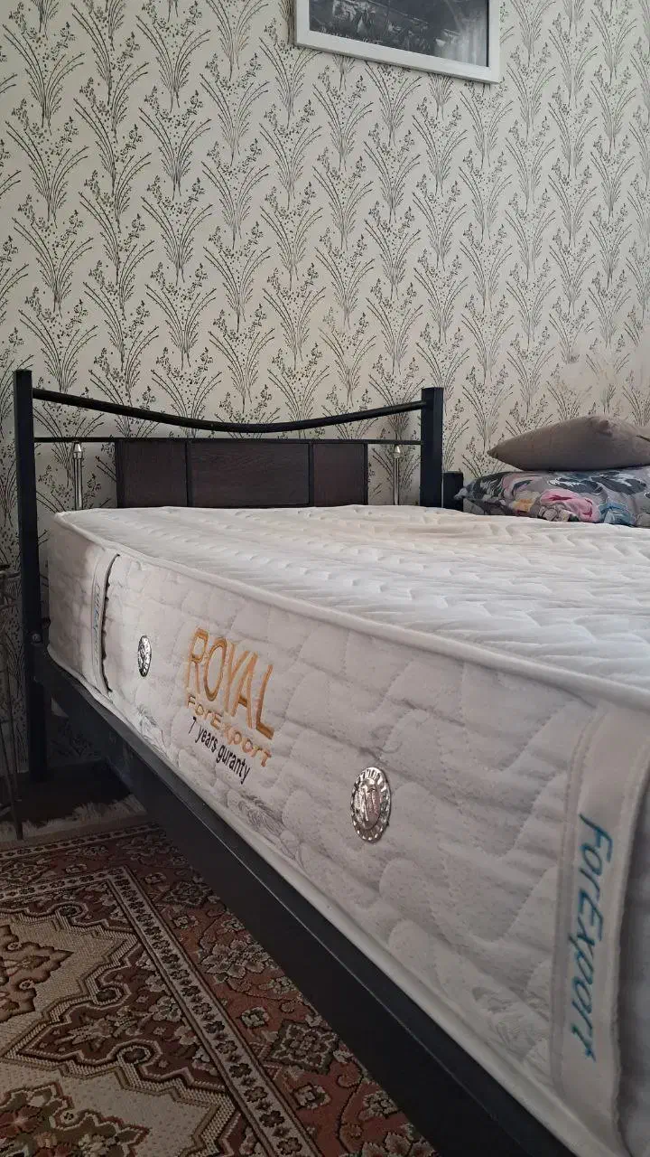 تخت یک نفره فلزی  و خوشخواب|تخت و سرویس خواب|قوچان, |دیوار