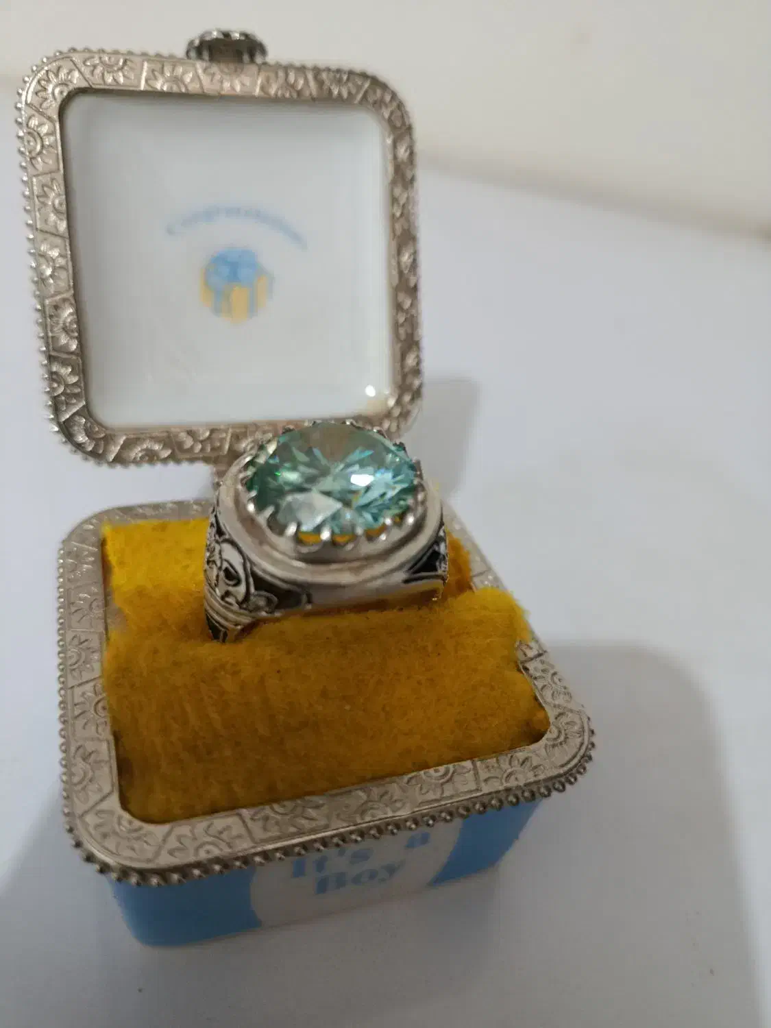 انگشتر موزونایت|جواهرات|خمینی‌شهر, |دیوار