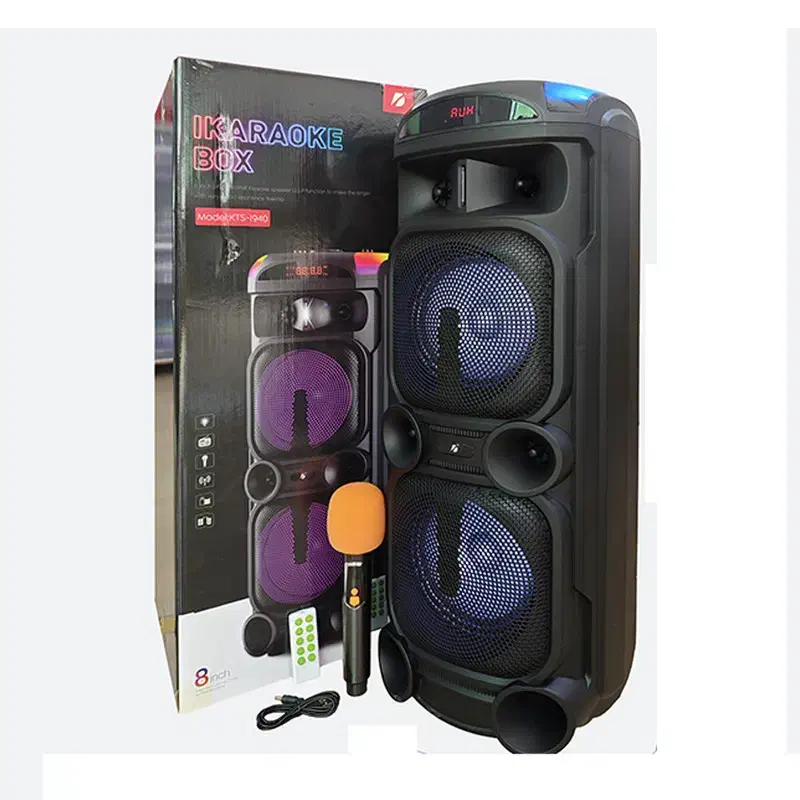 اسپیکر kts نو همراه با میکروفون بیس عالی|سیستم صوتی خانگی|آباده, |دیوار