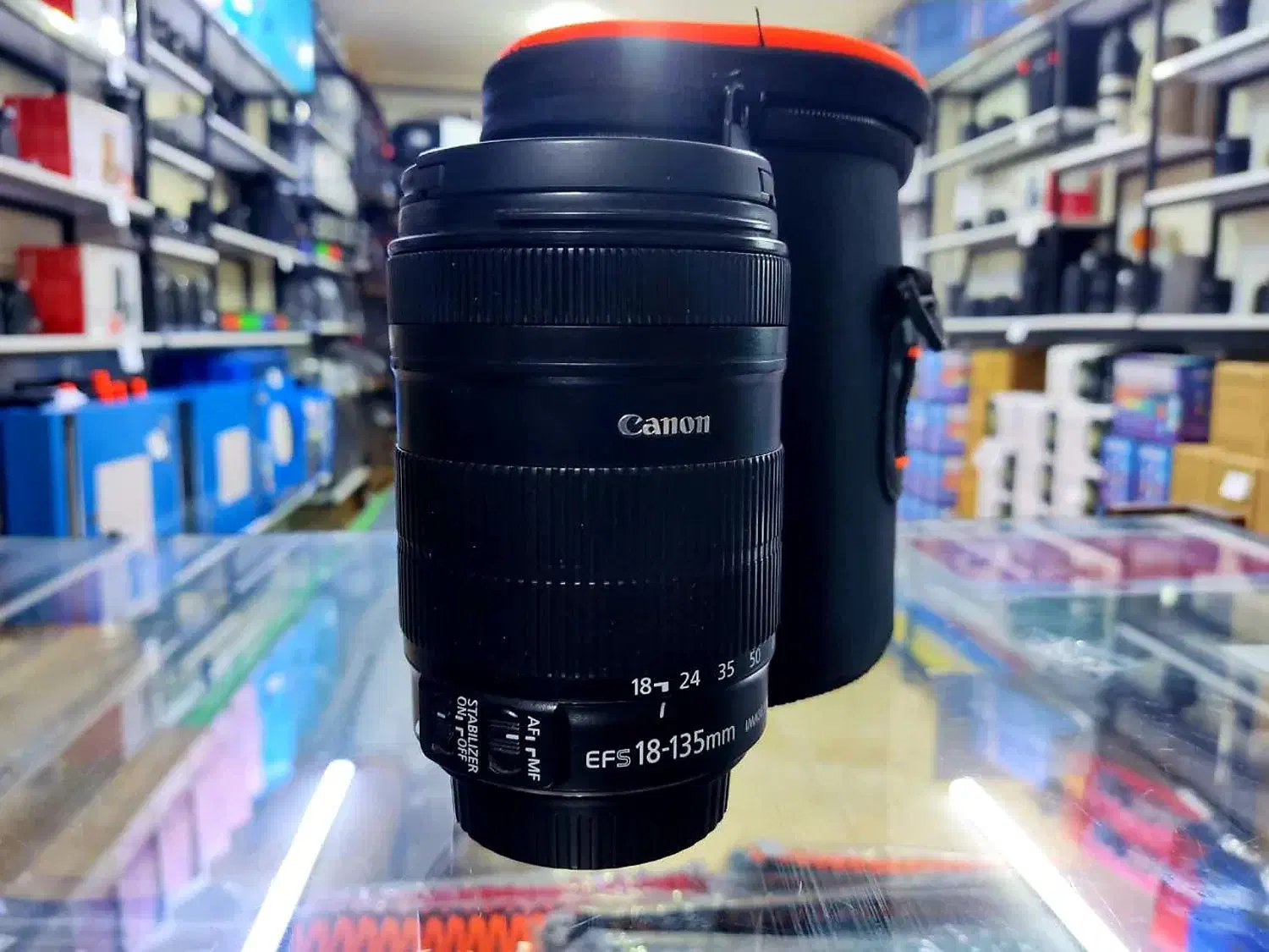 لنز کنان 18*135|دوربین عکاسی و فیلم‌برداری|قم, دورشهر|دیوار