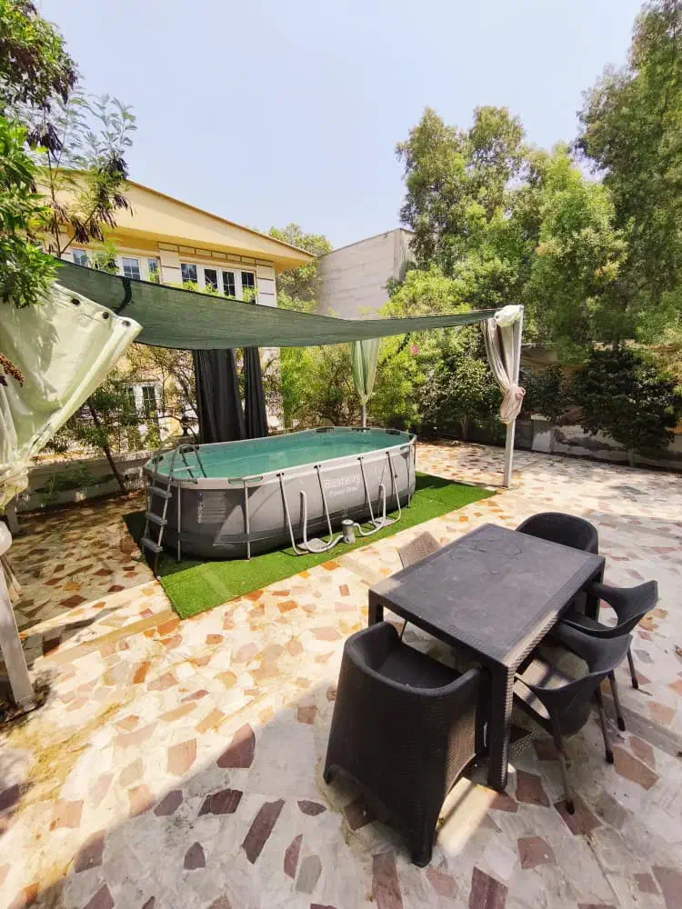 واحد ویلایی ۴ خواب استخردار(پیش ساخته)|اجارهٔ کوتاهمدت ویلا و باغ|کیش, |دیوار