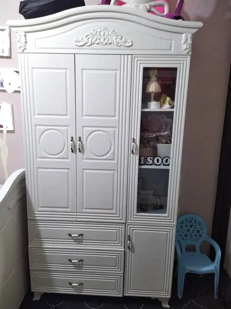 کمد و تخت خواب کودک|تخت و سرویس خواب|گلستان (تهران), |دیوار