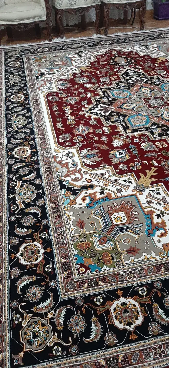 فرش طرح هرمس|فرش|اردبیل, |دیوار