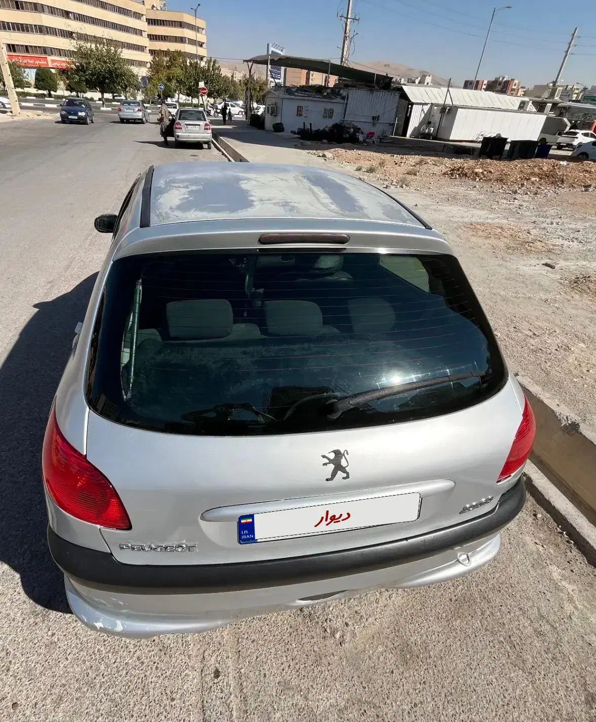 فروش ۲۰۶ تیپ ۳ مدل ۸۹|خودرو سواری و وانت|شیراز, کوی وحدت|دیوار