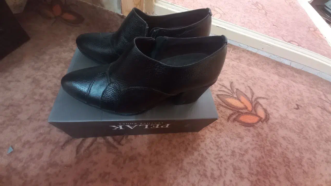 کفش چرم زنانه سایز ۳۷|کیف، کفش، کمربند|زابل, |دیوار