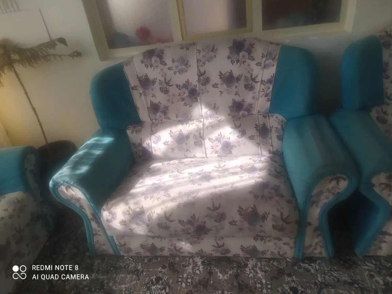 مبل 7 نفره دو دست|مبلمان خانگی و میز عسلی|فیروزکوه, |دیوار