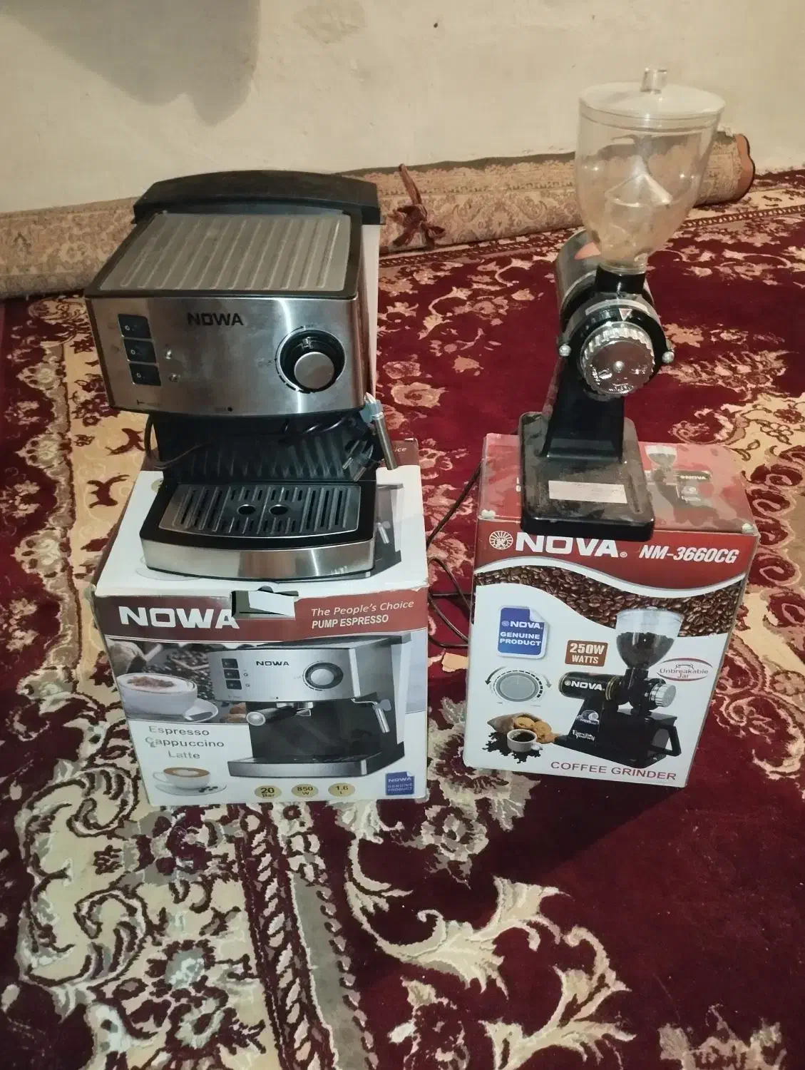 قهوه ساز و اسیاب کن|سماور، چایساز، قهوهساز|رفسنجان, |دیوار