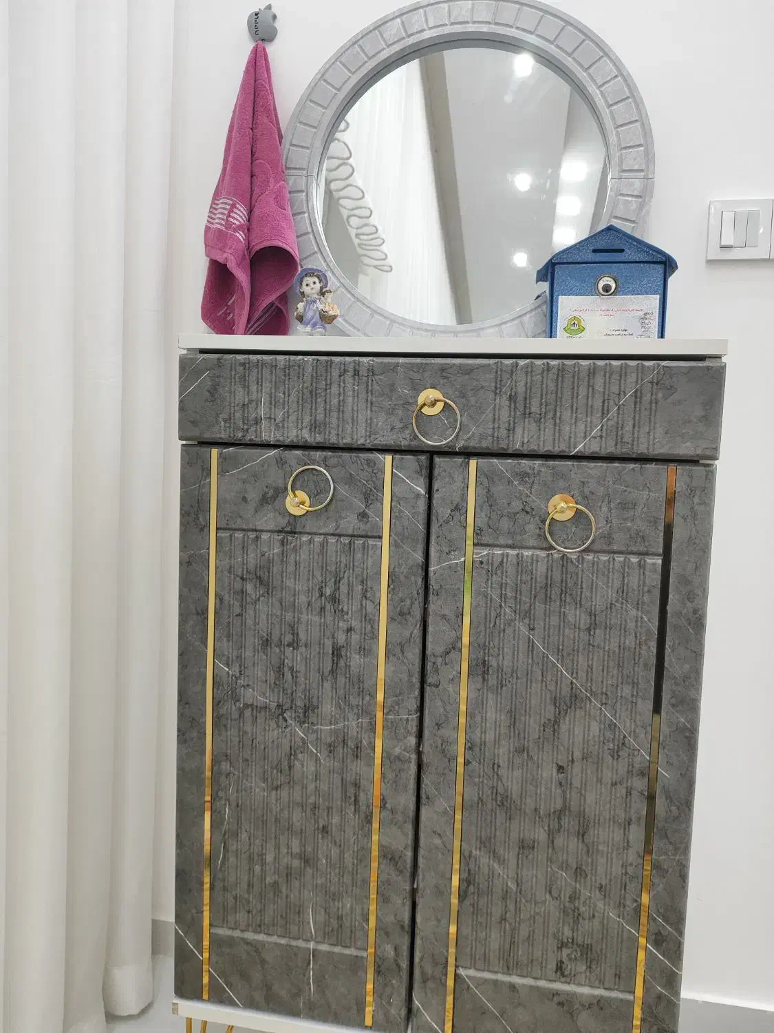 جا کفشی|جاکفشی، کمد، دراور|کاشمر, |دیوار