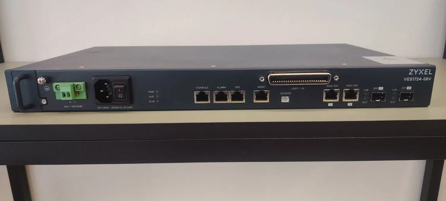 DSLAM Zyxel VES-1724-58V|مودم و تجهیزات شبکه|کرج, اصفهانی‌ها|دیوار