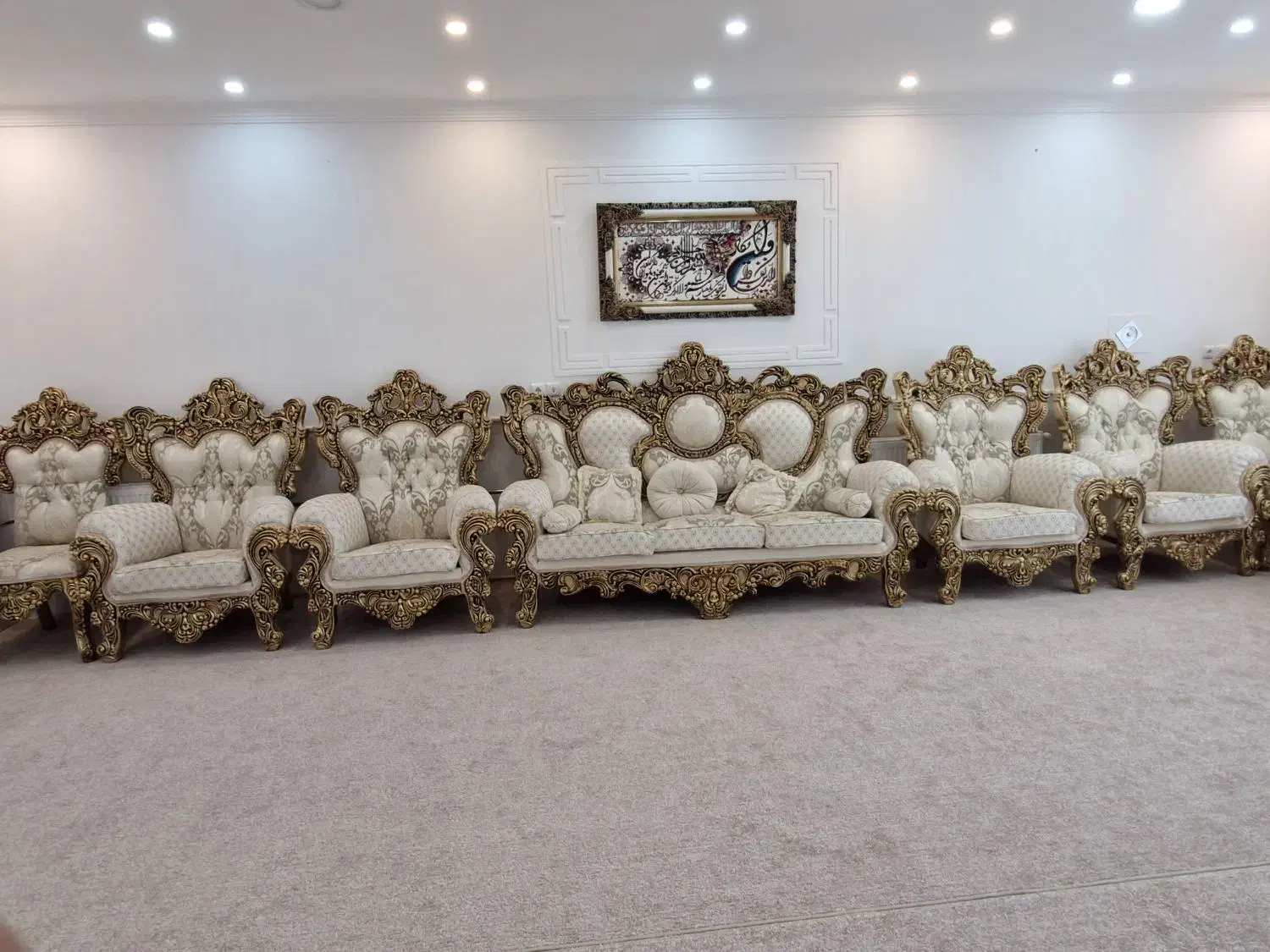 فروش مبل ۹نفره|مبلمان خانگی و میز عسلی|بانه, |دیوار