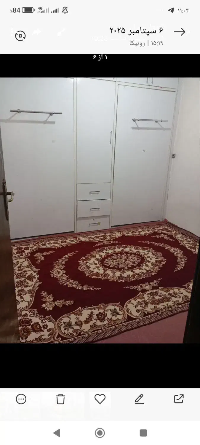 طبرسی شمالی یک بابانظر ۱۲ اوایل میثم شمالی طبقه ۲|فروش آپارتمان|مشهد, طبرسی شمالی|دیوار