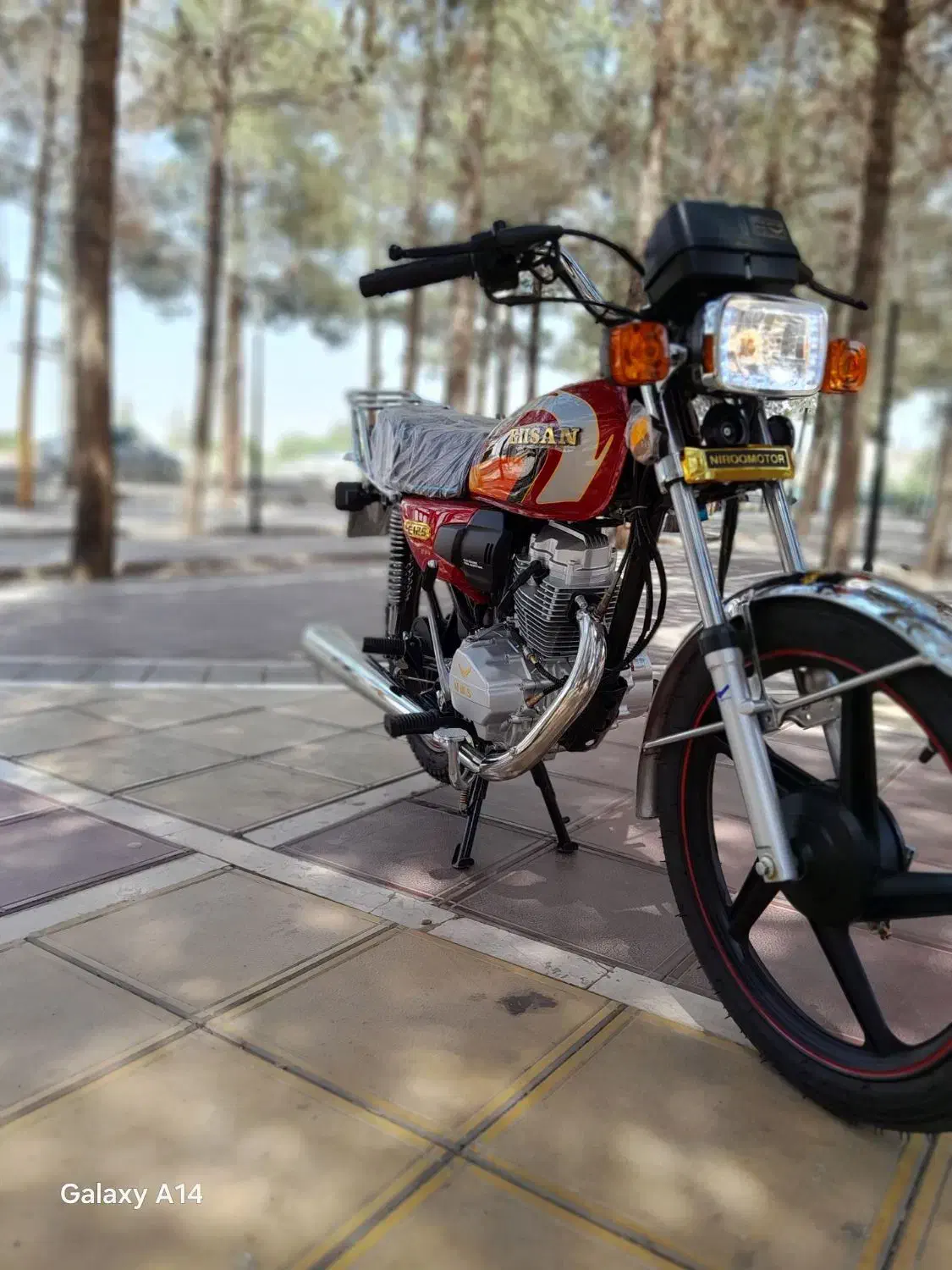 احسان 125 1404|موتورسیکلت|تربت جام, بیست متری منبع آب|دیوار