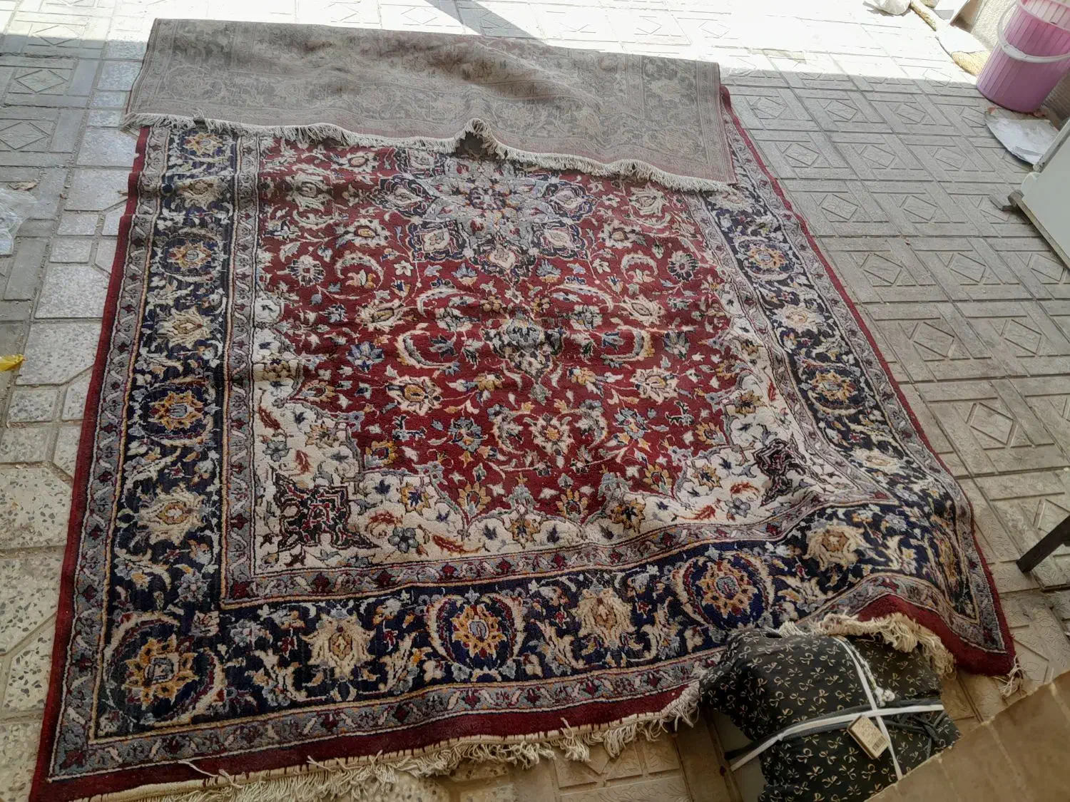 ۲تخته فرش یکی ۶متری ویکی۹متری|فرش|اصفهان, سنبلستان|دیوار
