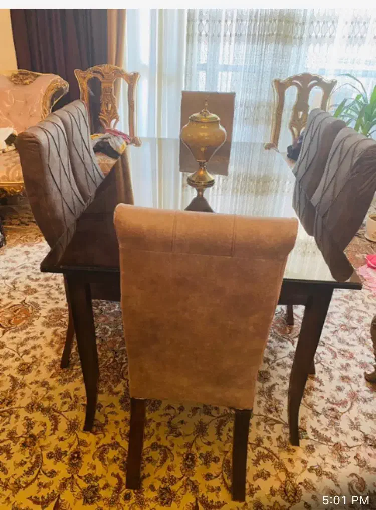 میز ناهار خوری|میز و صندلی غذاخوری|اصفهان, رکن الدوله شرقی|دیوار