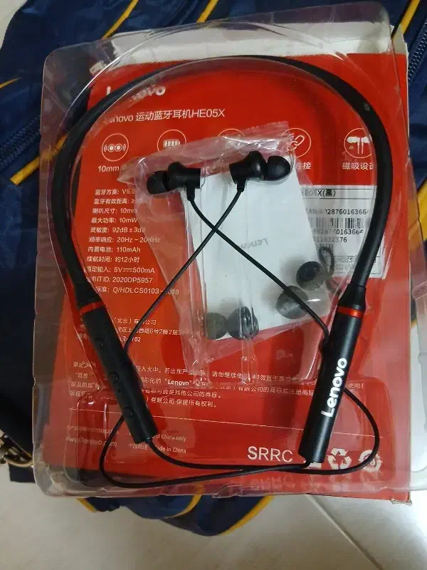 هندزفری گردنی Lenovo|لوازم جانبی موبایل و تبلت|برخوار, |دیوار