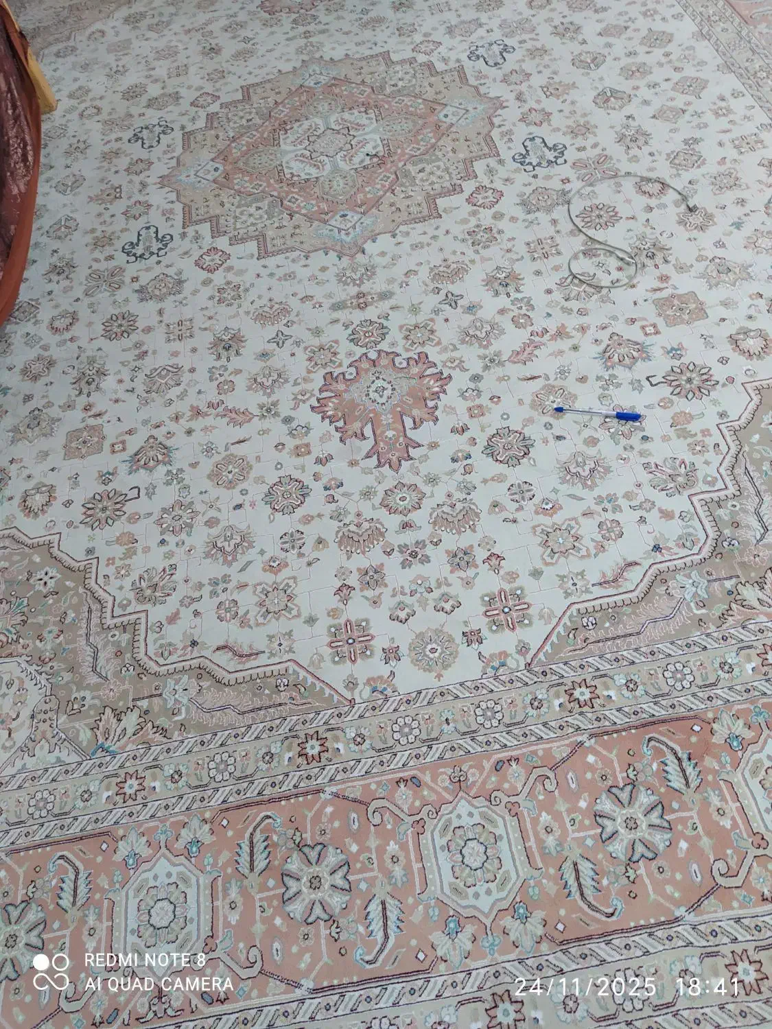 فرش ۱۲متری|فرش|کاشان, سلطان امیر احمد|دیوار