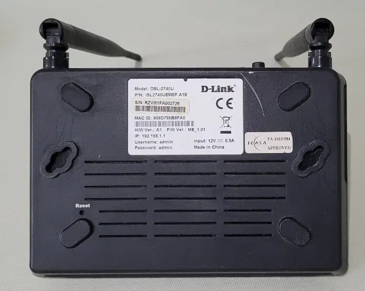 مودم adsl2+ برند Dlink مدل dsl-2740u|مودم و تجهیزات شبکه|تهران, ستارخان|دیوار