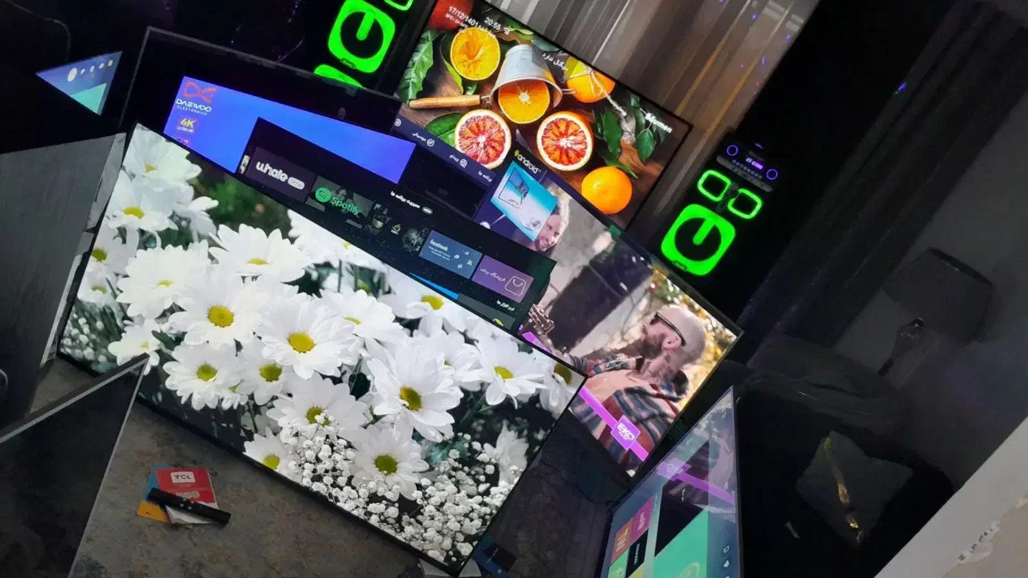 تلوزیون های اسمارت فورکی|تلویزیون و پروژکتور|فردیس, نسترن غربی|دیوار