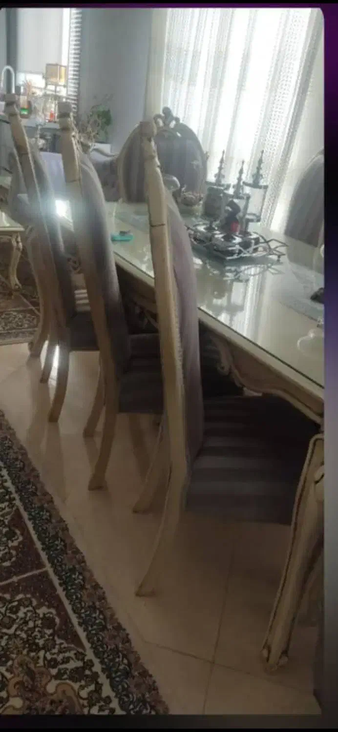 مبل ۷ نفره و ناهار خوری ۸نفره|مبلمان خانگی و میز عسلی|کاشان, دشت لتحر|دیوار