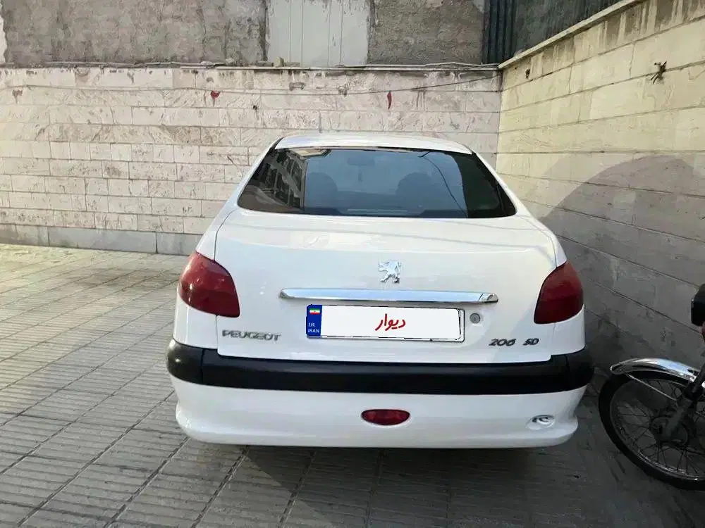 ۲۰۶sd تیپ۵ v8|خودرو سواری و وانت|تهران, مشیریه|دیوار