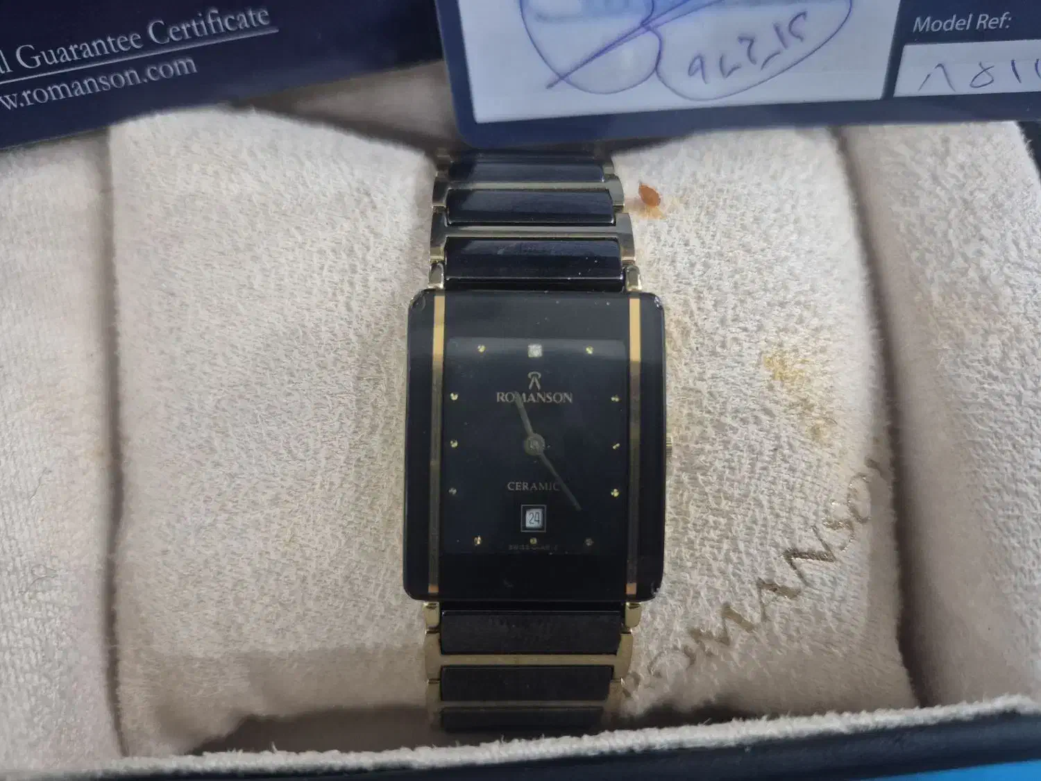 ساعت رومانسون سرامیکی اصل|ساعت|نهبندان, |دیوار