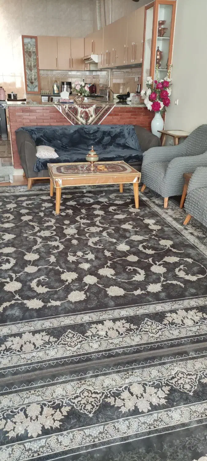 سه تخته قالی سرام|فرش|کرمان, |دیوار