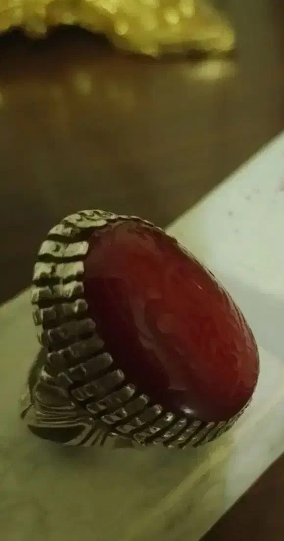 انگشتر عقیق کهنه قدمت دار وزن ۲۵ گرم|جواهرات|شاهرود, |دیوار