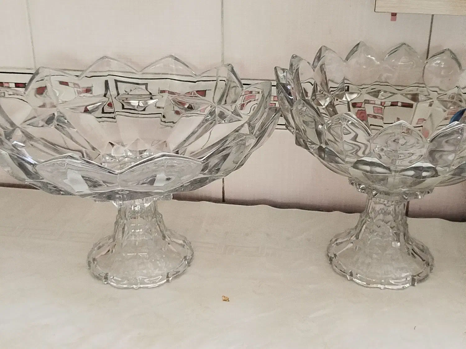 ظرف پذیرایی بلور|ظروف سرو و پذیرایی|شاهینشهر, گزبرخوار|دیوار