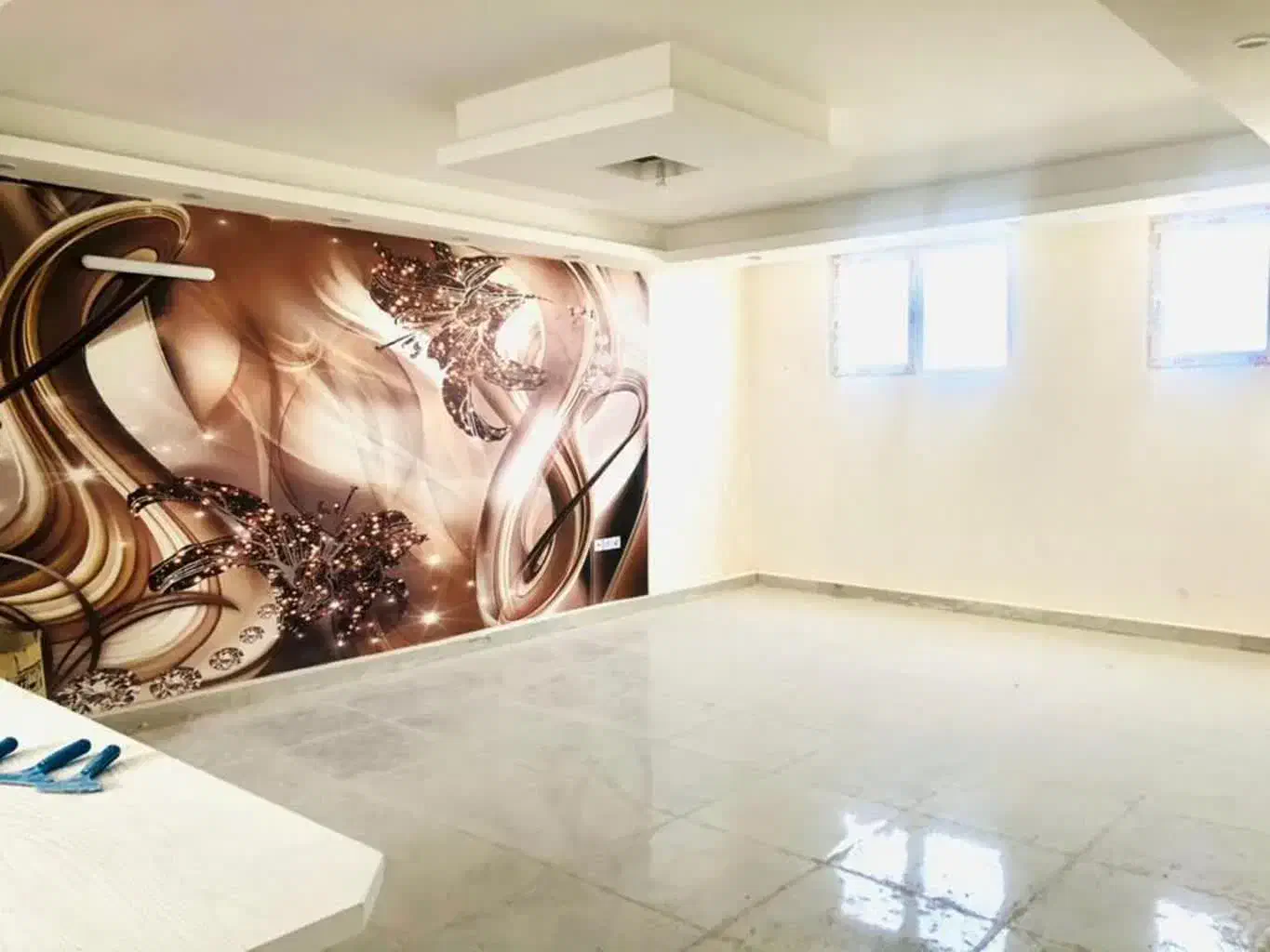 نقاشی ساختمان محمدی شبانه روزی|خدمات پیشه و مهارت|گلبهار, شهر جدید گلبهار|دیوار