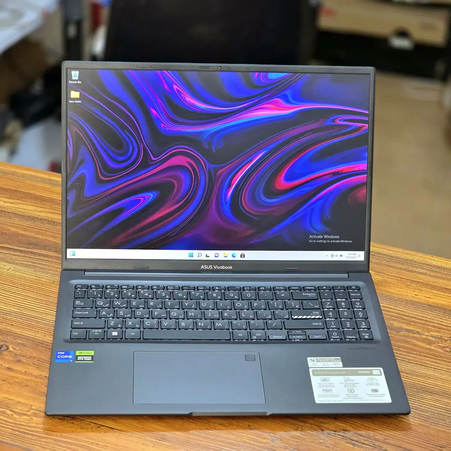 لپتاپ ایسوس ASUS Vivobook K3605VV گرافیکRTX|رایانه همراه|شیراز, ملاصدرا|دیوار