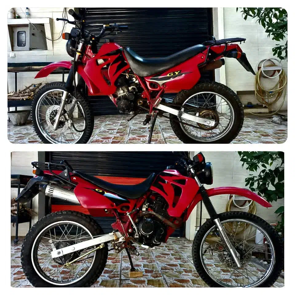 تریل 200ccپیشرو (زیپ استار) استارتی|موتورسیکلت|باغ ملک, |دیوار