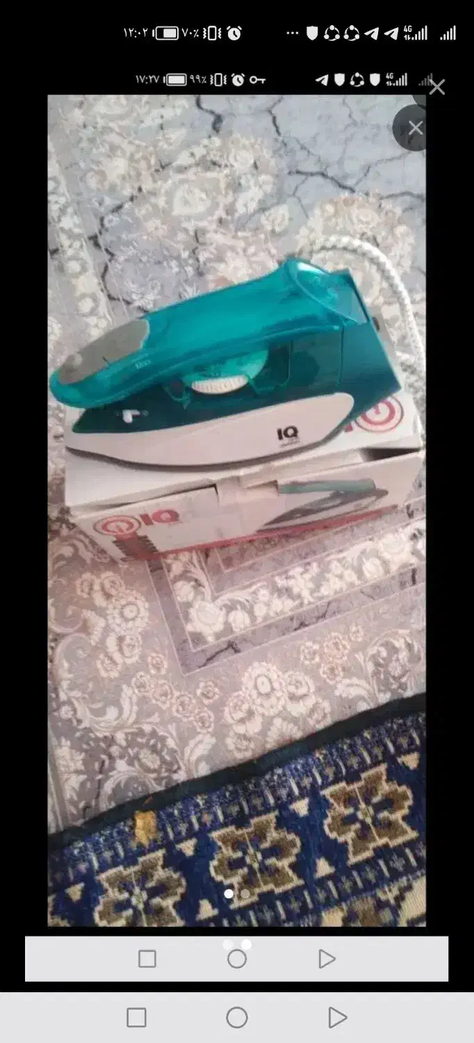 اتو بخار مسافرتی نو|اتو و لوازم اتو|شهرضا, |دیوار