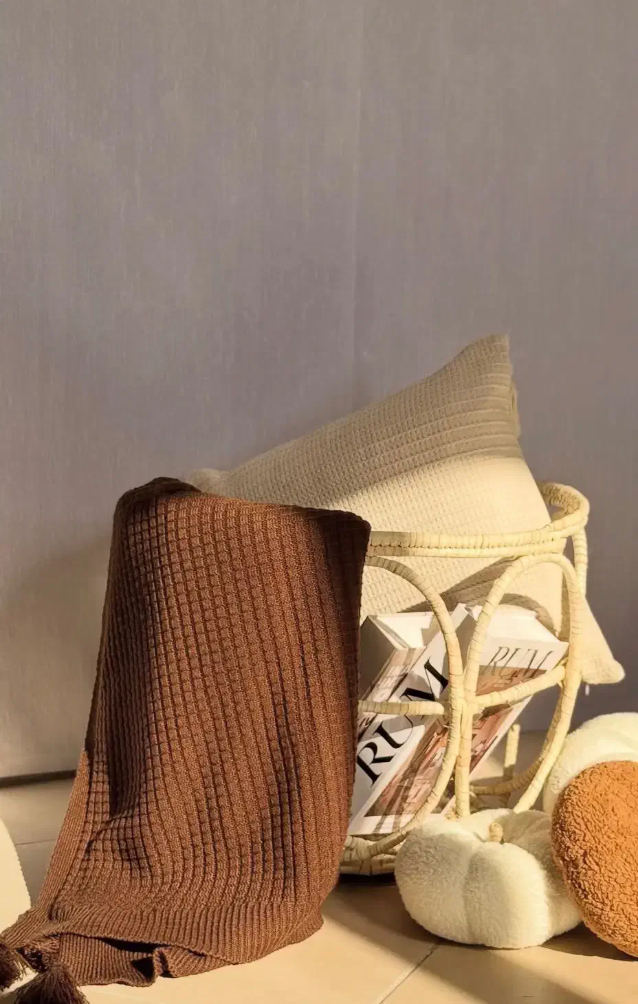 سبد شال مبل|صنایع دستی و سایر لوازم تزئینی|تهران, گلستان (شهرک راه آهن)|دیوار