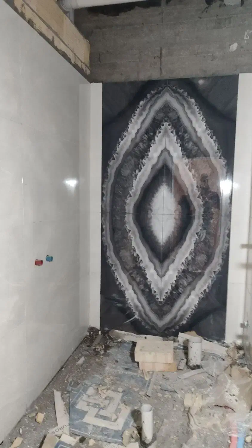 کاشی کاری سرامیک سنگ پله|خدمات پیشه و مهارت|مشهد, جانباز|دیوار