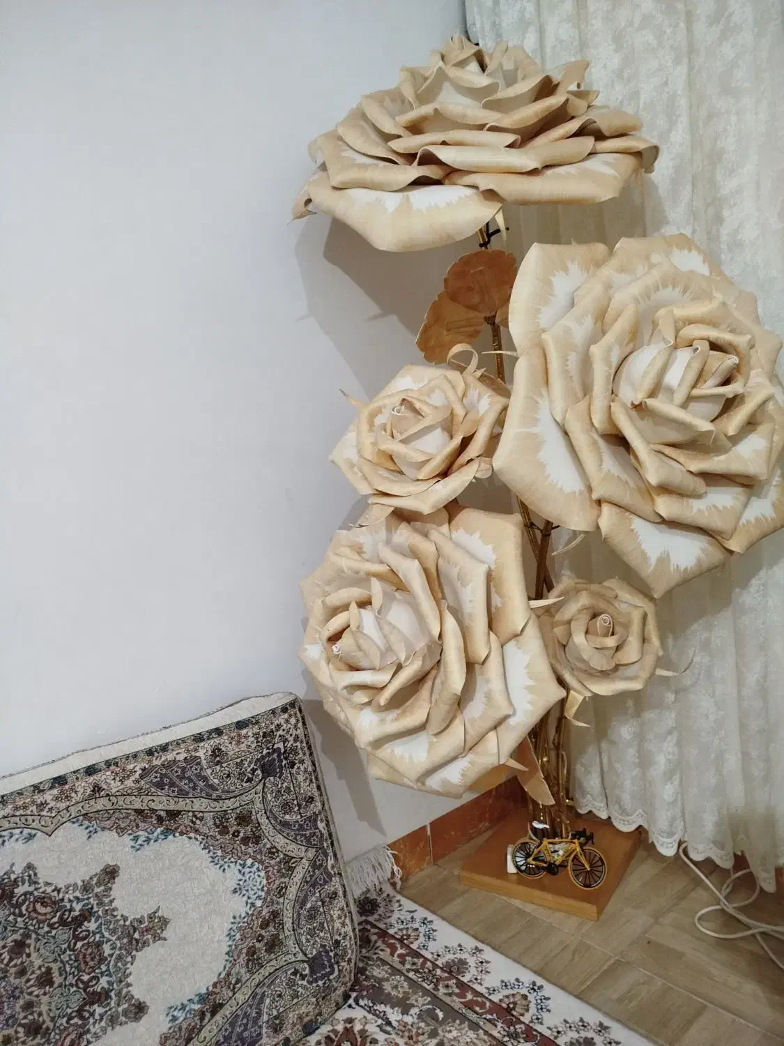 گل فوم بزرگ|گل مصنوعی|ایلام, |دیوار